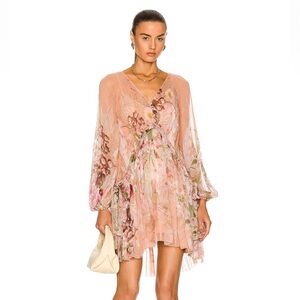 NWT Zimmermann ‘Dancer Daren Mini Dress” size 0